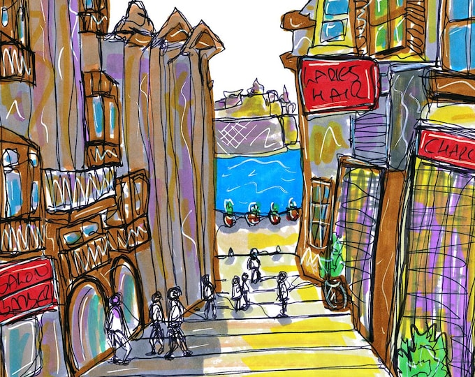 Valletta, Malta Art Print