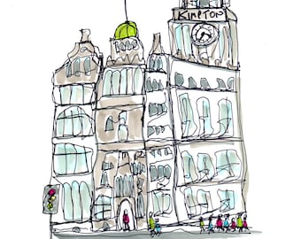 Kimpton Clocktower Hotel, Manchester - Travel Wall Art for Home or Office