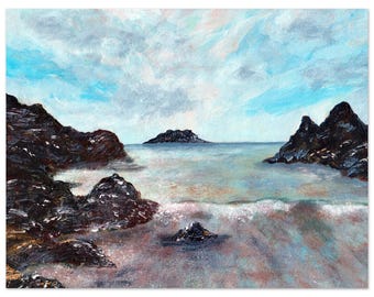 Soar Mill Cove, Devon - Travel Wall Art for Home or Office