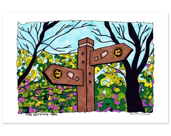 The Gritstone Trail, Peak District - Travel Wall Art for Home or Office