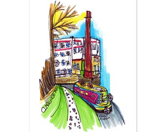 Clarence Mill, Bollington, Cheshire - Travel Wall Art for Home or Office