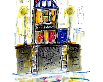 Den of Antiquity, Whitby, Yorkshire Art Print