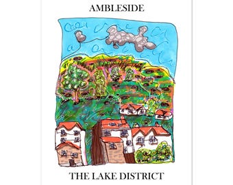Ambleside, The Lake District - Travel Wall Art for Home or Office