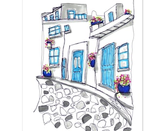 Magical Mykonos, Greece - Travel Wall Art for Home or Office