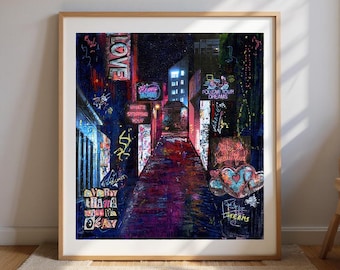 Motivation Street: Inspirational Urban Graffiti Art Print