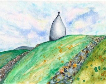 White Nancy, Kerridge, Cheshire - Travel Wall Art for Home or Office