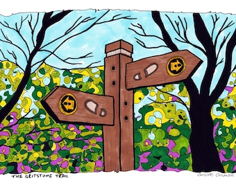The Gritstone Trail, Peak District - Travel Wall Art for Home or Office