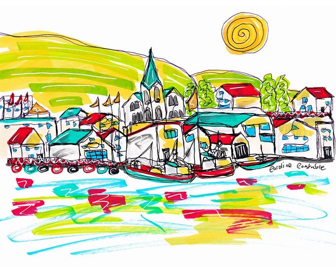 Reykjavik, Iceland Art Print