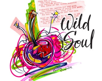 Wild Soul: An Expressive Art Print