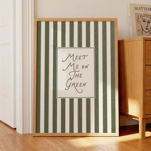 Vintage Golf Poster, Preppy Green Striped Sports Quote Print, Retro Golf Wall Art (Digital Download), gift for golf lovers, golf art, golf gifts, cute golf wall decor, womens golf gifts, womens golf art prints, masculine wall art, printable wall art, digital prints, golf decor, golf print, golf prints, mens wall art, golf posters