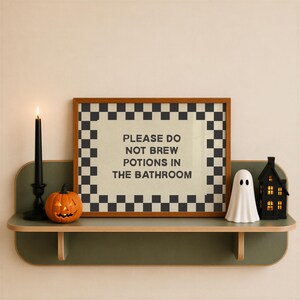 cute witch decor, cute witch halloween, witch bathroom decor, witchy bathroom decor, witchy halloween decor, witchy wall art, witchy decor print, witch decor, witch wall art, witch bathroom sign, potion bathroom sign, potion wall art, potion decor, potion party decor, potion party theme, witch party decor, witch party decorations, witch themed party, kids witch party, halloween kids party, spooky bathroom decor, spooky bathroom sign,