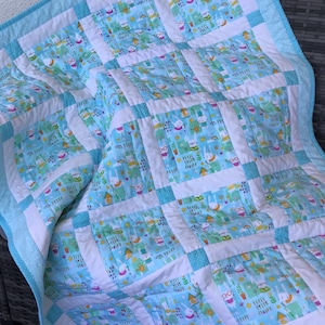 Handmade Baby Quilt, Boy or Girl