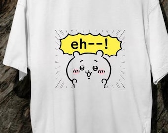 Chiikawa Cartoon T-Shirt, Cotton Graphic Tee