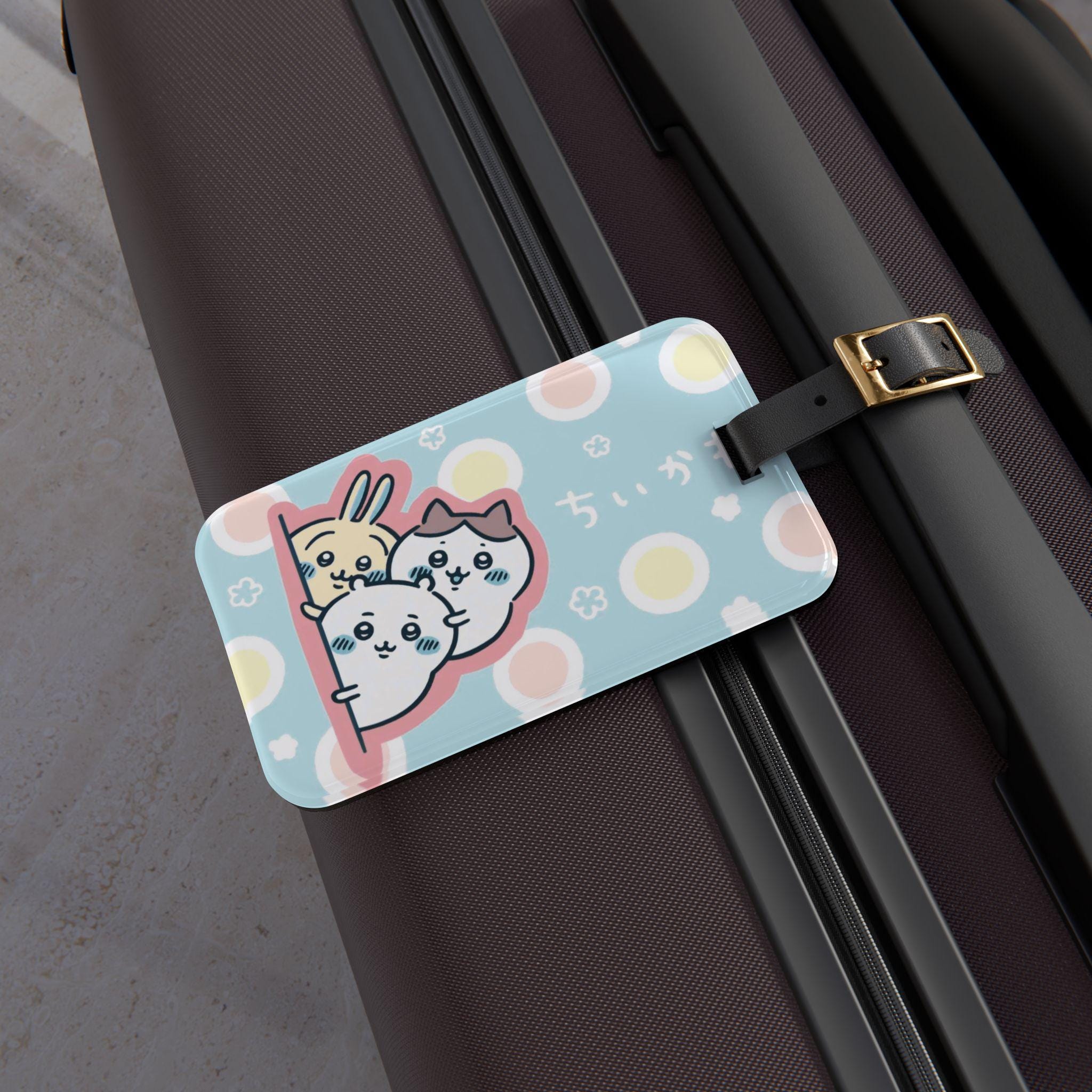 Chiikawa Luggage Tag, Cute Cartoon Travel Accessory - Etsy