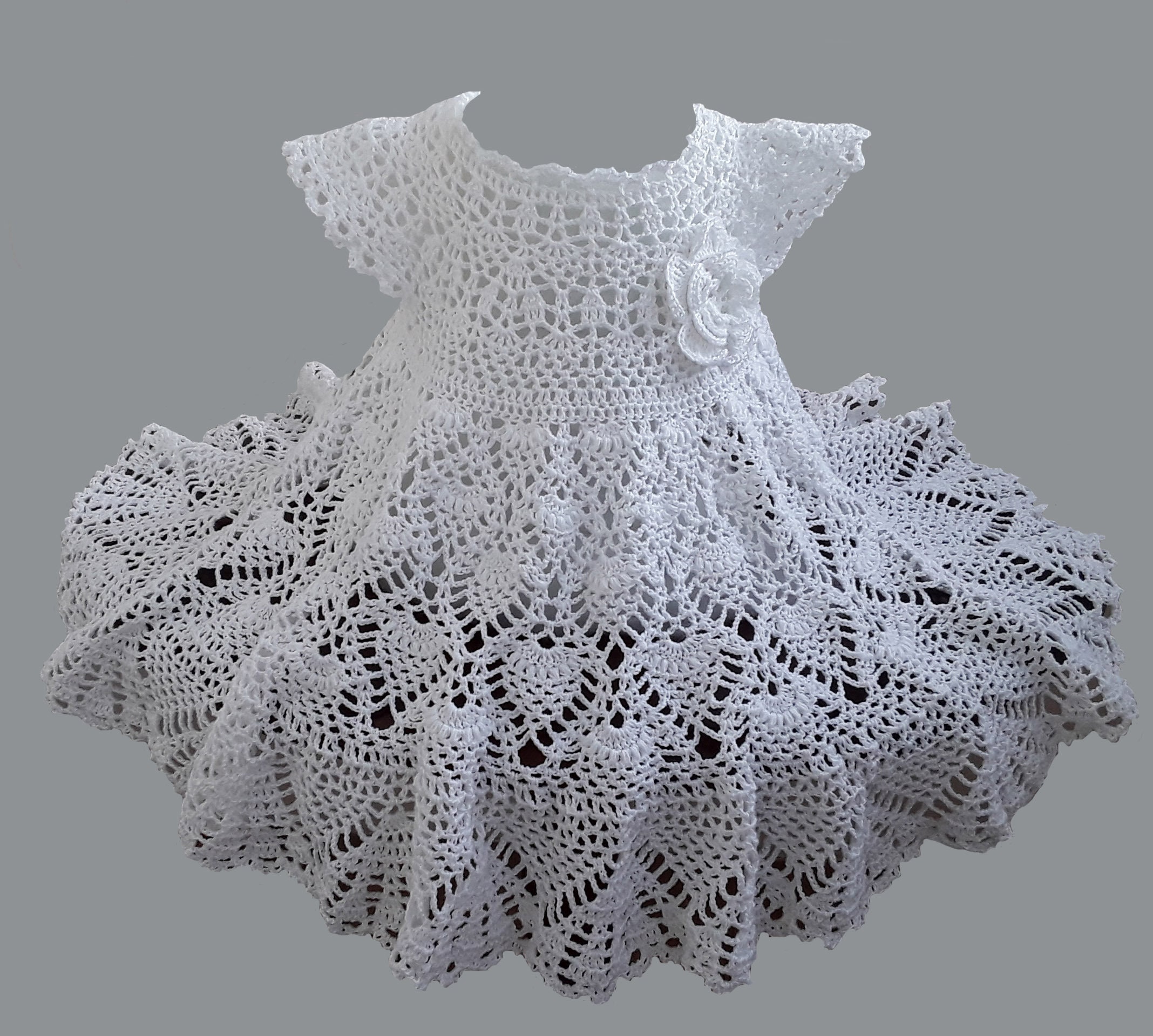 crochet dress for baby girl pattern