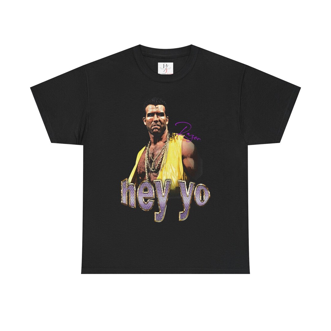 Razor Ramon Scott Hall Hey Yo Wrestling Tee WWE 90s Retro Vintage - Etsy
