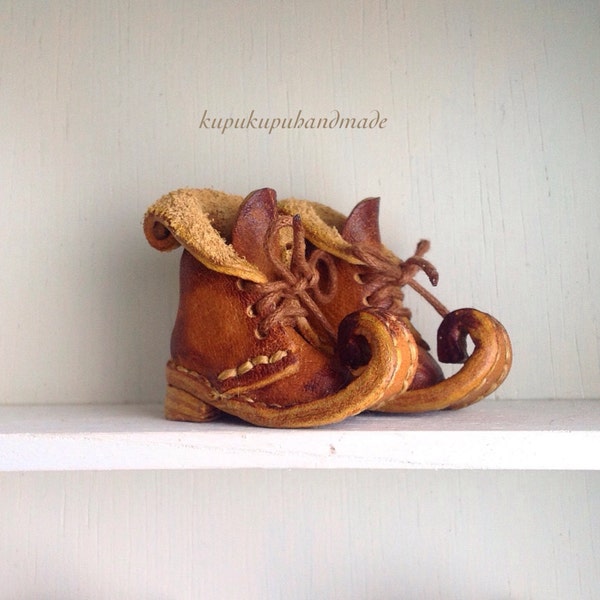 1:6 scale New Elf Leather boot color pumpkin last stock