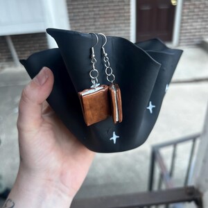 Book Earrings