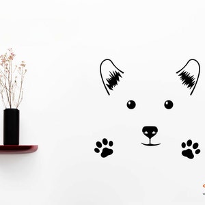 Cute Dog Wall Decal image 2