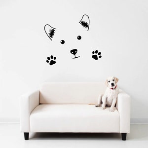 Cute Dog Wall Decal image 1