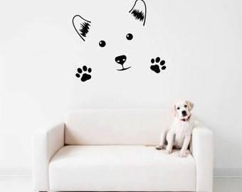 Cute Dog Wall Decal