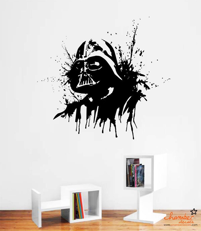 Sticker mural Star Wars Dark Vador - TenStickers