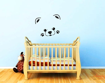 Ultra Cute Pomeranian Puppy Wall Decal