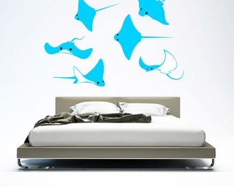 Cute Stingray Wall Decal