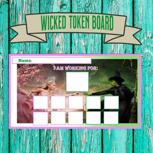 Wicked Token Board Economy com opções de 5 e 10 tokens, ABA, Professor de Educação Especial, Autismo, BCBA, Educação Especial, RBT, presente aba,