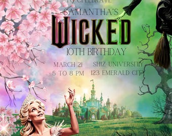 Invitación de cumpleaños malvada