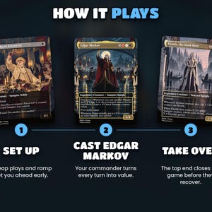 How the Edgar Markov · Carnival of Venice deck plays: three-step game plan for Edgar Markov in EDH