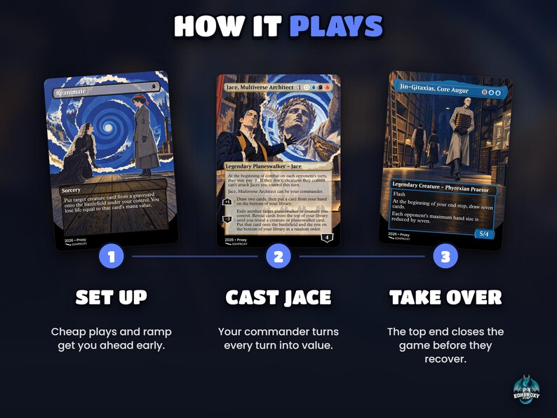 How the Jace, Multiverse Architect · The Great Transposition Show deck plays: three-step game plan for Jace in EDH