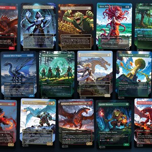 More anime proxy cards from the The Ur-Dragon MTG commander deck