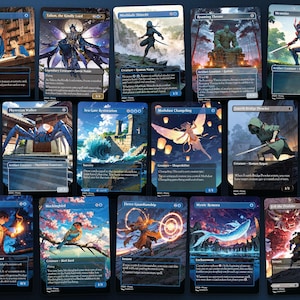 More anime proxy cards from the Yuriko Ninjas MTG commander deck