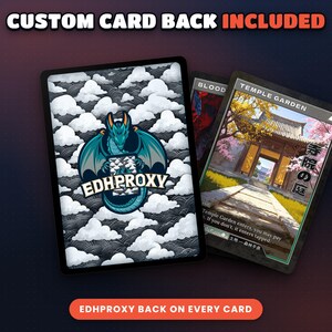 EDHProxy card back used on every card of the Retro Japanese Shocks