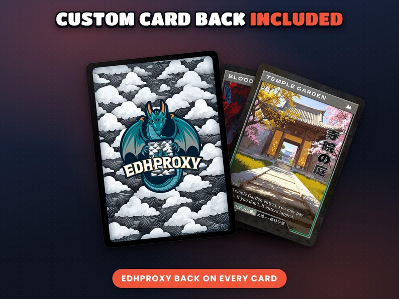 EDHProxy card back used on every card of the Retro Japanese Shocks