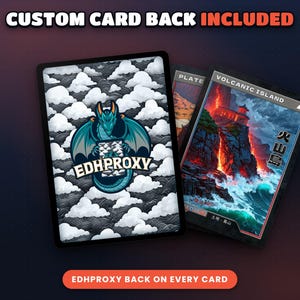 EDHProxy card back used on every card of the Retro Japanese Duals