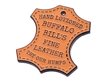 Buffalo Bill Leather - Soft Enamel Pin - Lapel Brooch - Cannibal