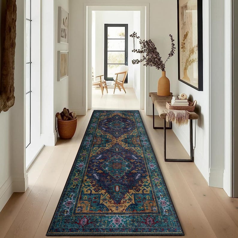 Boho Medallion Rug, Traditional Turkish Style - Etsy
