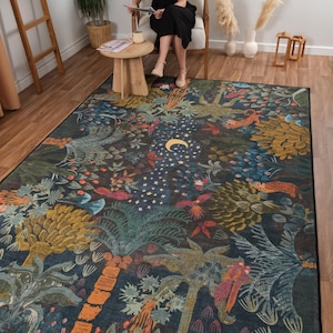 Moonlit Horizon Round Carpet NCU0PT9874 main image 1