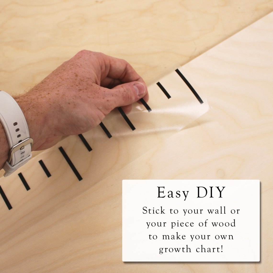 DIY Vinyl Kids Growth Chart Ruler Decal for Boys and Girls - Etsy