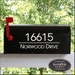 Mailbox Numbers Street Address Vinyl Decal (E-004t) - Back40Life 