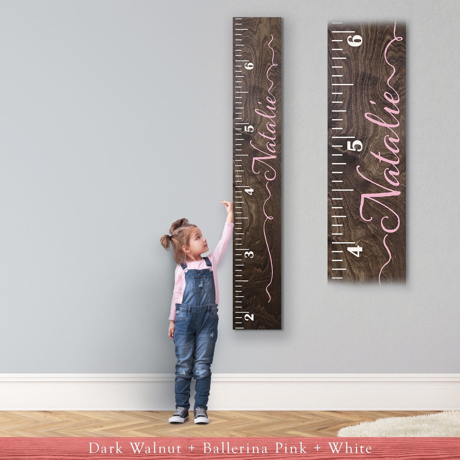 Farmhouse Style Wooden Kids Growth Height Chart Ruler for Boys - Etsy