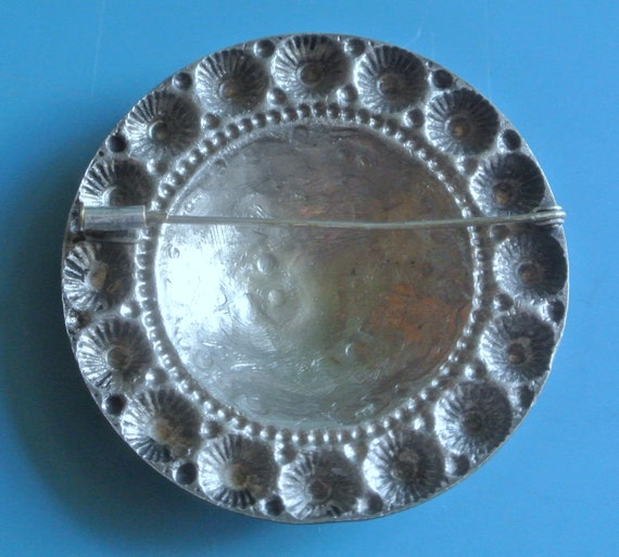 Épingle Ancienne Vintage Début Des Années 1900 - En Métal Argenté - OCCASION
