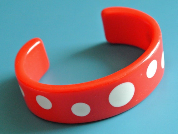 Transparent Yellow Vintage Plastic Bangles , 82x16x08mm