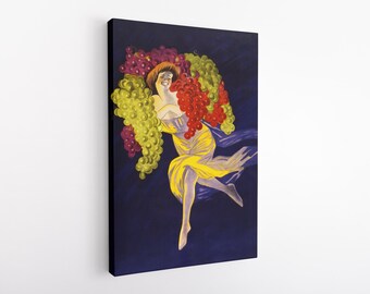 Cognac Gautier Frères France (1907) de Leonetto Cappiello, impresión HD sobre lienzo de vinilo