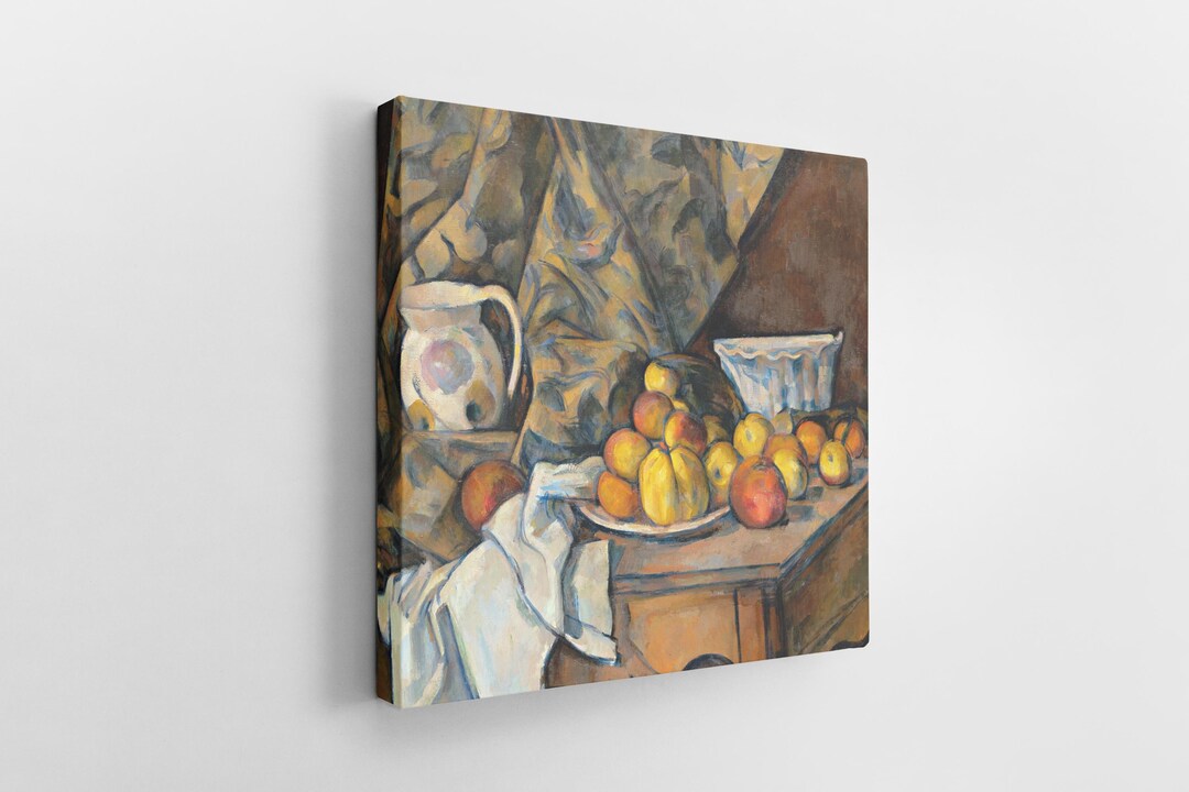 Still Life With Apples and Peaches (1905) by Paul Cézanne, 4000x3211 ...