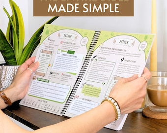 The Entire Bible Made Simple Book, Bible Study Guide Books of the Bible Summary Guide, Bible Breakdown Overview Bible Chapter Summary Print