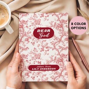 Diario de oración, regalo, diario de estudio bíblico personalizado, escritura, diario cristiano personalizado para ella, cuaderno de iglesia para mujeres, diario de notas de sermones