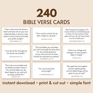 Cartes imprimables versets bibliques Cartes bibliques imprimables, carte d'affirmation chrétienne, carte de prière, rappels de versets bibliques, carte de versets à mémoriser